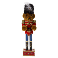 Large Luxury Drumming Bear Nutcracker Decoration