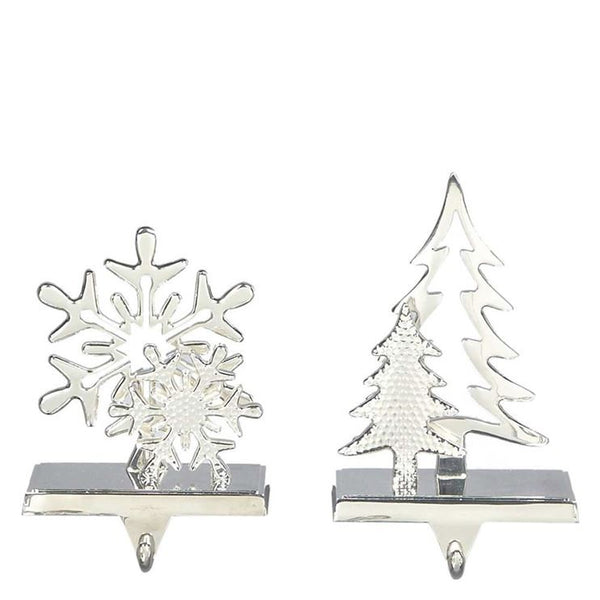 Metal Christmas Tree Stocking Hanger