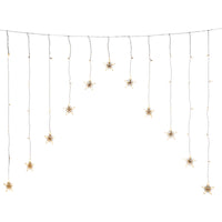 1.4m 12 Stars V Curtain Window Light with 85 Warm White LEDs