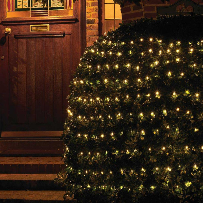 1.75m x 1.2m Multi Action Net Lights with 180 Warm White LEDs