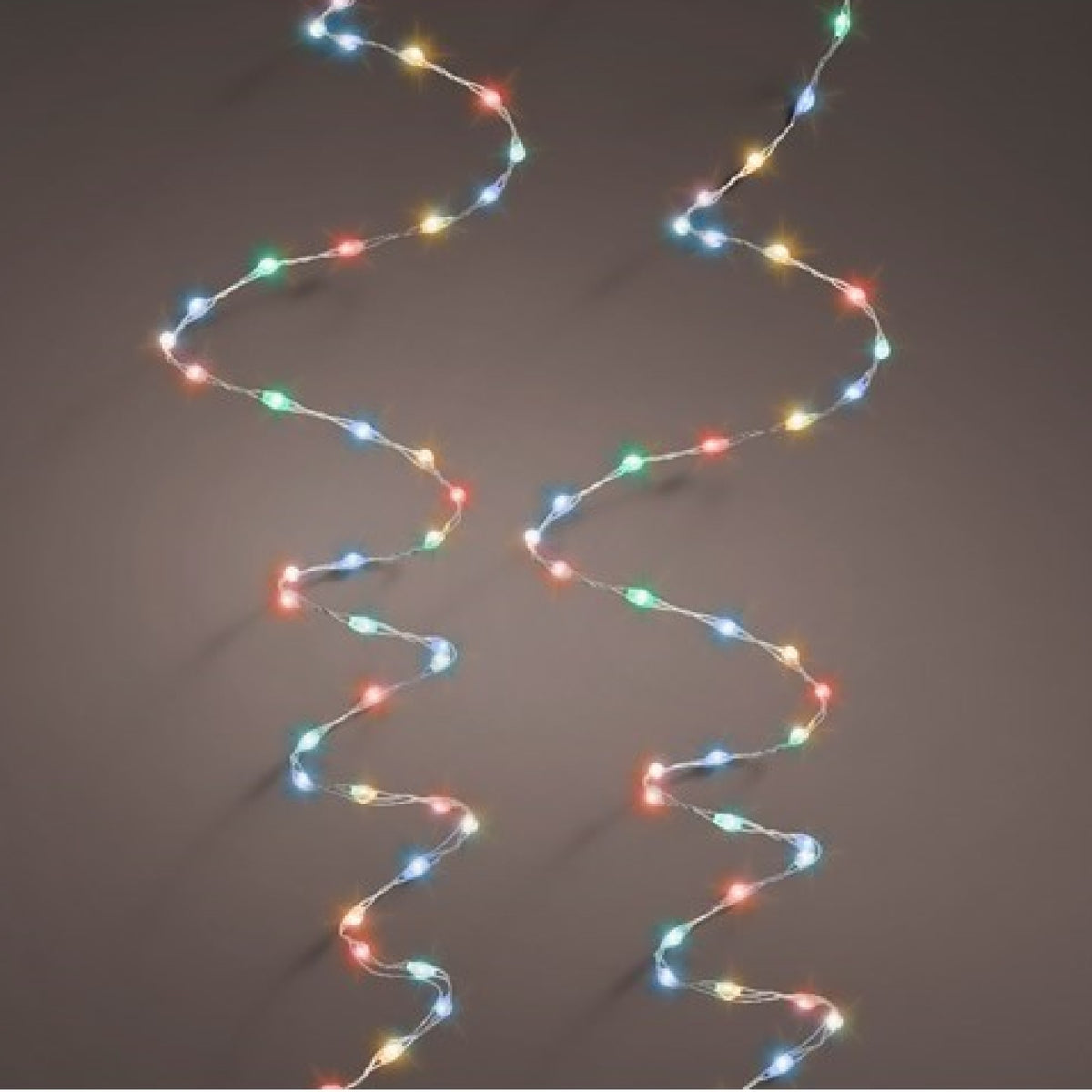 100 Multi Coloured LED Pin Wire Battery Powered MicroBrights
