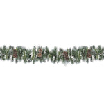 2.7m Luxury Frosted Glacier Garland