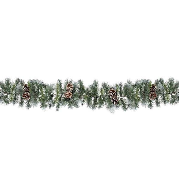 2.7m Luxury Frosted Glacier Garland