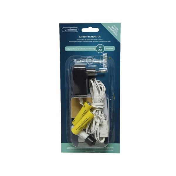 2 x AA Battery Eliminator In 3 Separate Items
