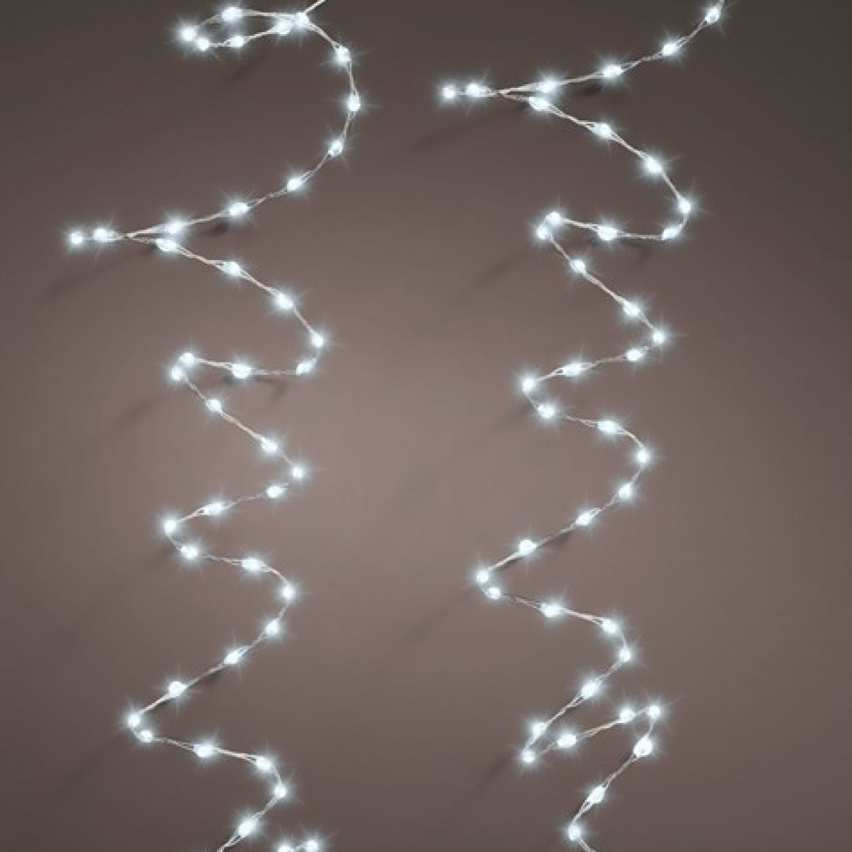 12m Cool White Twinkle Effect Lights with 756 Micro LEDs