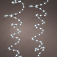 12m Cool White Twinkle Effect Lights with 756 Micro LEDs