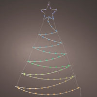 1.1m Micro LED Colour Changing Digital Wall Christmas Tree