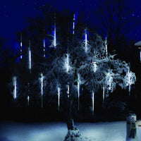 Pack of 5 20cm White Snowing Showers Christmas Lights