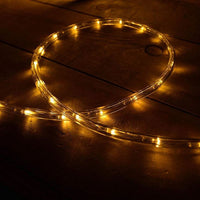 50m Warm White Giant Multi Action LED Rope Light on Reel