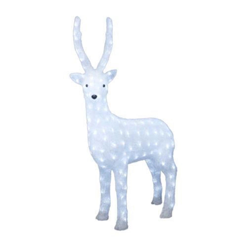 1.05m Acrylic Reindeer LED Lit Christmas Display