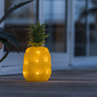 LED Lit Acrylic Pineapple