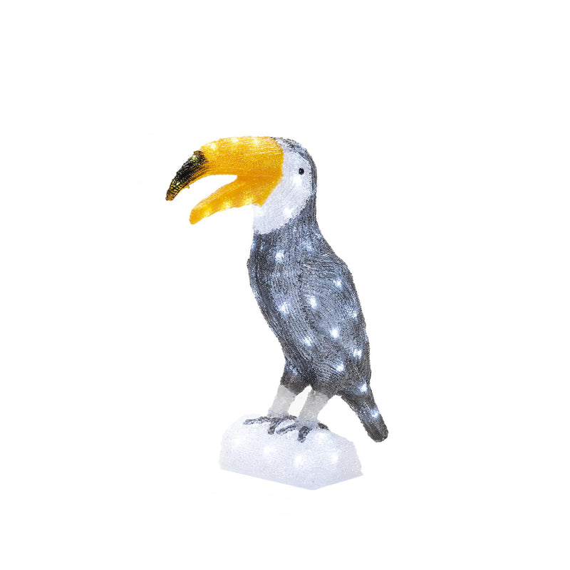 Acrylic Toucan with 56 White LEDs