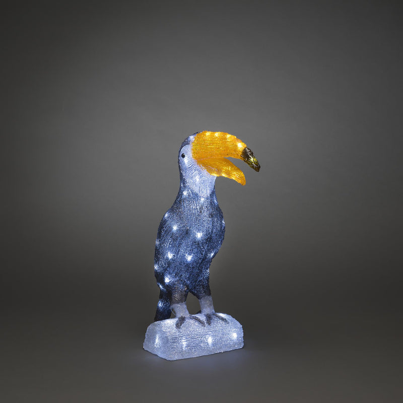 Acrylic Toucan with 56 White LEDs