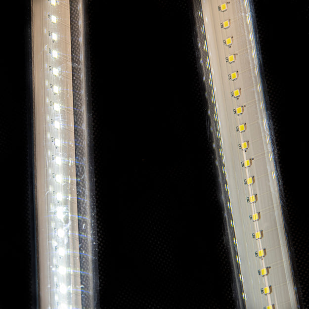 Set of 5 50cm Digital XP Connectable Giant Ice White Snowtubes