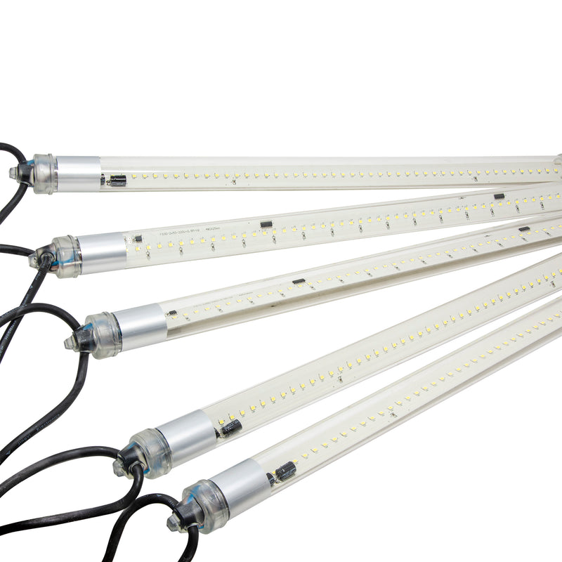 Set of 5 1 Metre Digital XP Connectable Giant Ice White Snowtubes