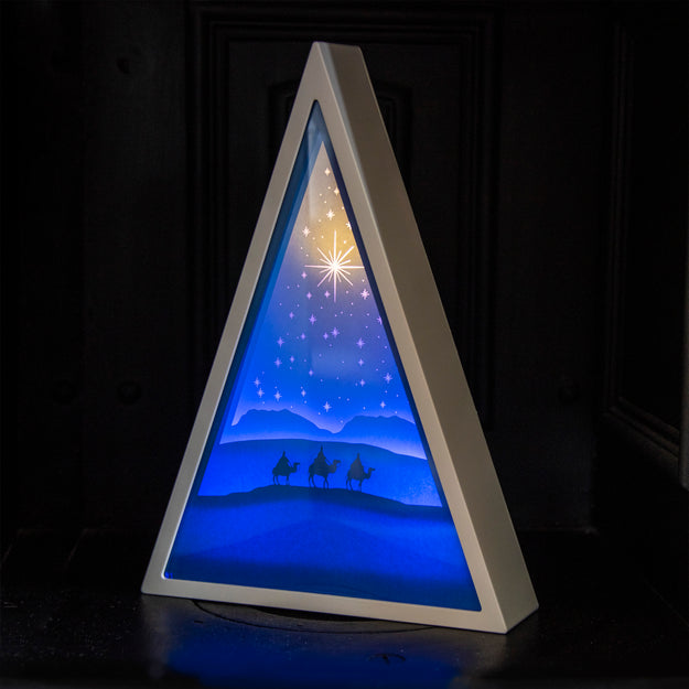 Paper Diorama Christmas Nativity Scene