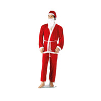 Adult Santa Suit with Beard and Hat