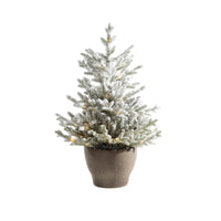 3ft Pre Lit Snowy Norway Spruce Artificial Christmas Tree