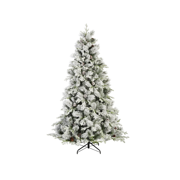 8ft Lausanne Fir Everlands Snowy Luxury Artificial Christmas Tree