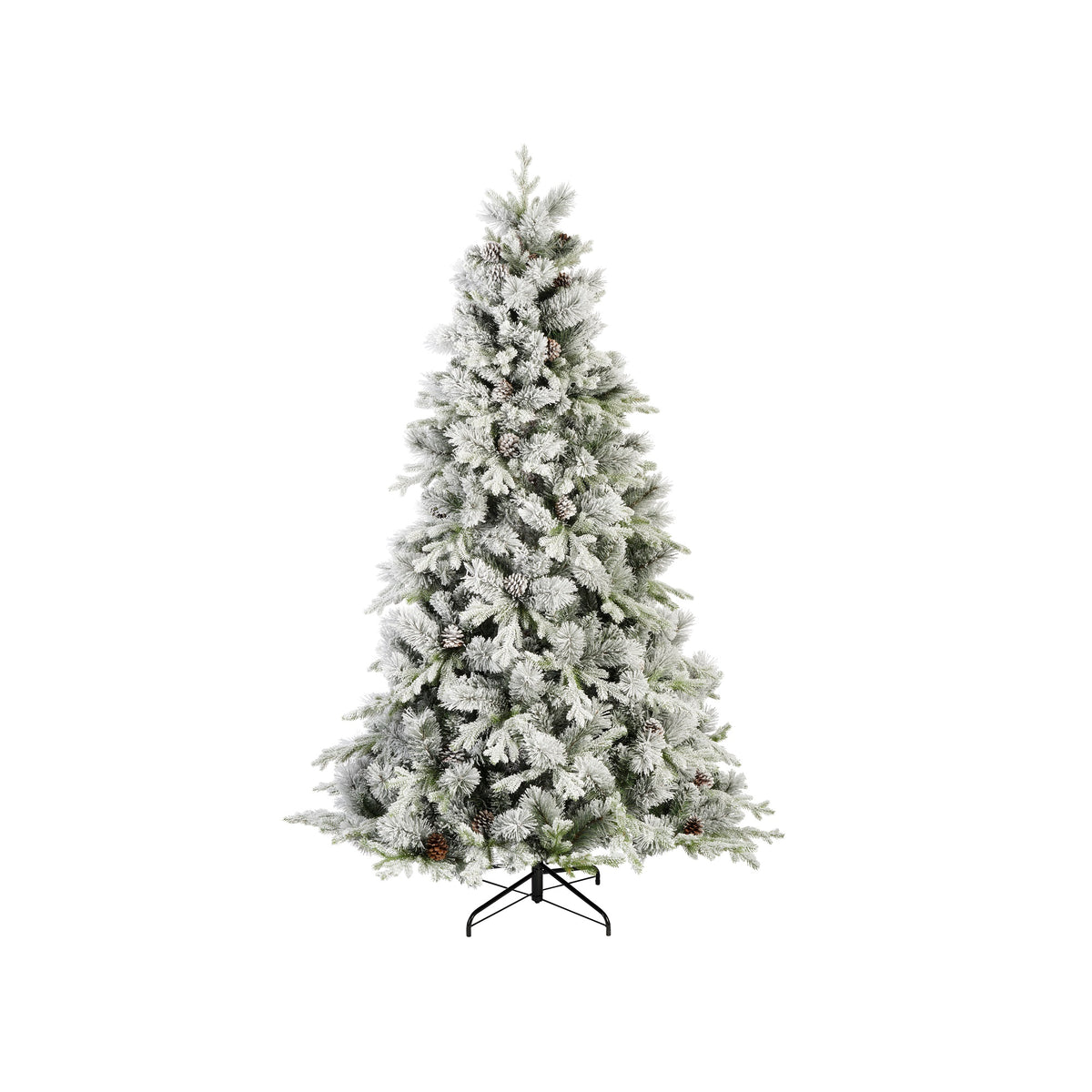 7ft Lausanne Fir Snowy Luxury Artificial Christmas Tree