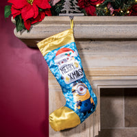 Minion Themed Christmas Stocking