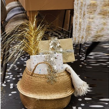 24 Light Gold 95cm Tinsel Spray Christmas Decorations Commercial Pack