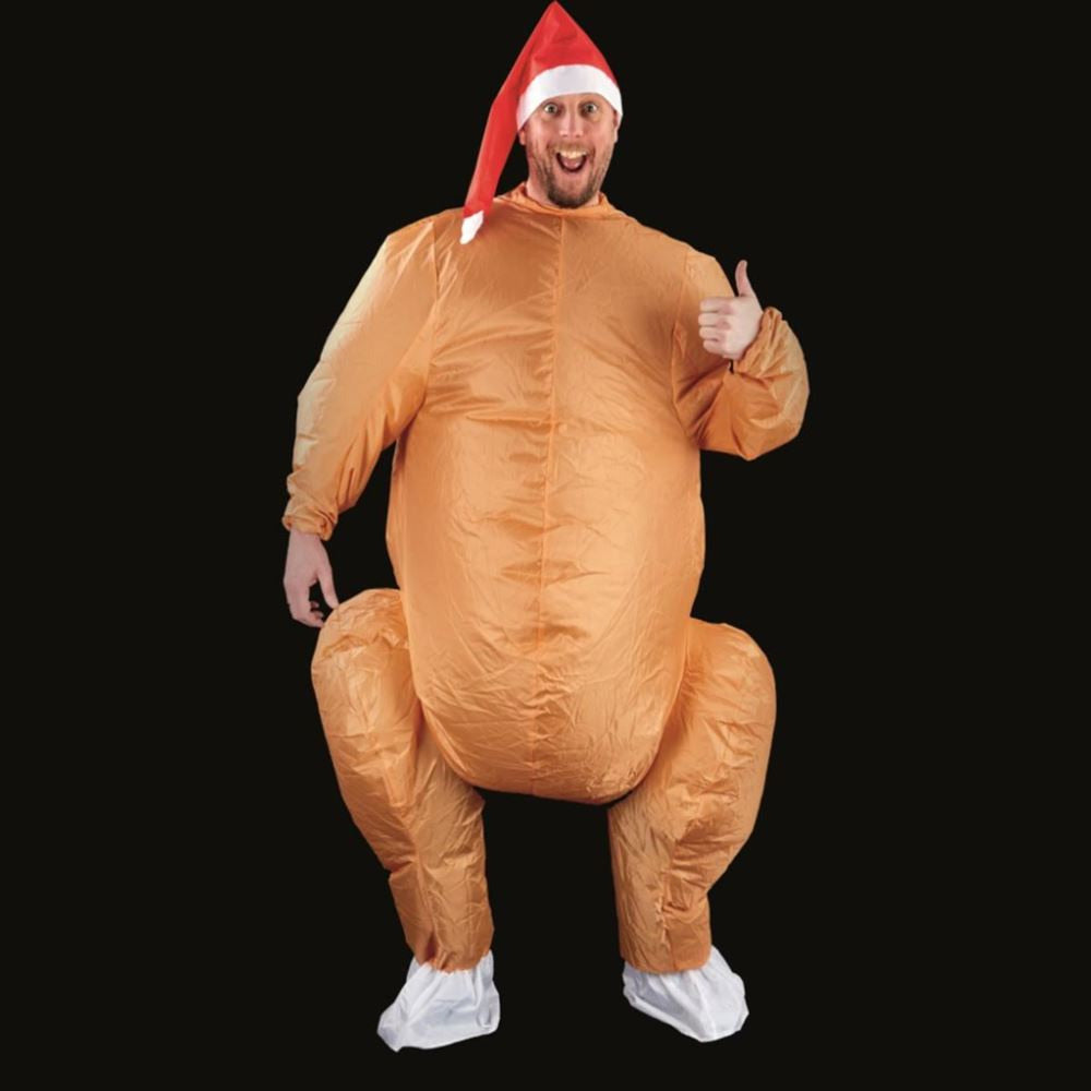 Adult Inflatable Novelty Turkey Suit