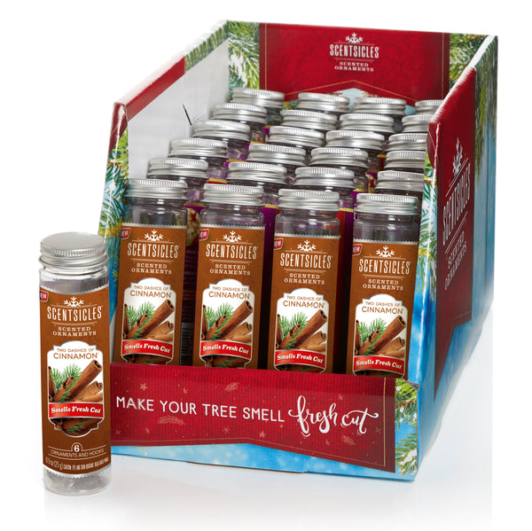 Scentsicles Cinnamon Scented Christmas Tree Hangers