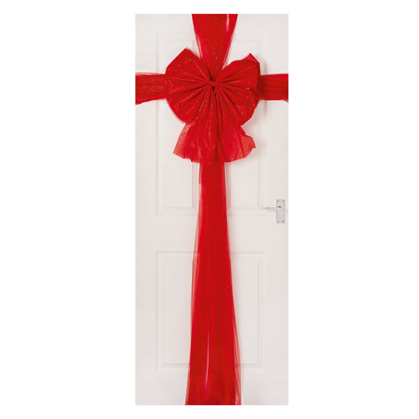 Luxury Giant Christmas Door Bow Ribbon Wrap