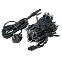100 Ice White Mains Powered Connectable LED Lights - 2