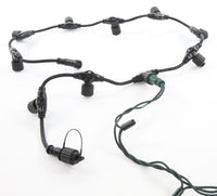 XP Range Connectable Curtain Top 1.25m Black Cable