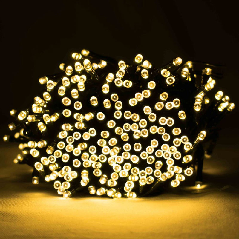 200 Warm White Multi Action Battery Powered LED Lights with Timer
