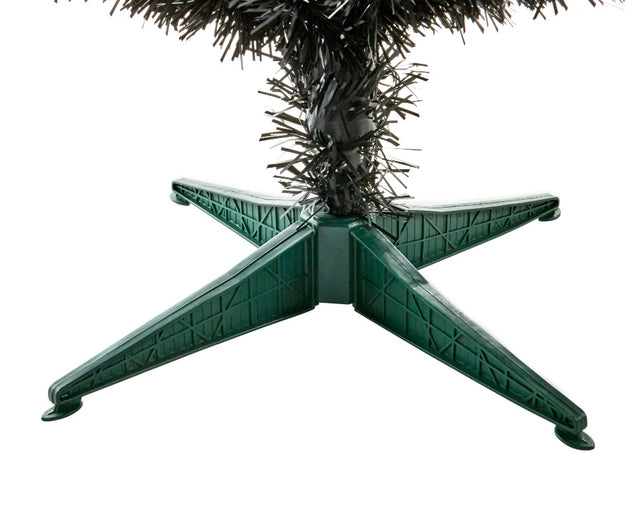 6ft Ombre Fibre Optic Pencil Christmas Tree