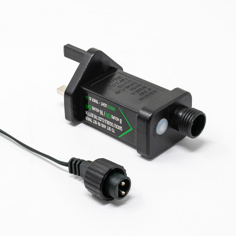 1500 Multi Coloured Treebrights Multi Action LED Lights with Timer