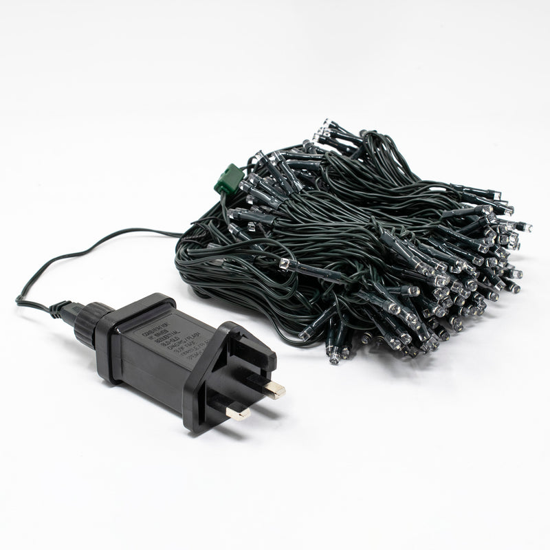 720 Vintage Gold and Red Supabrights Multi Action LED String Lights with Timer