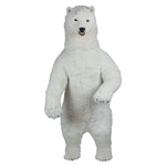 Life Size Animated Talking and Singing Polar Bear Commercial Christmas Display Prop