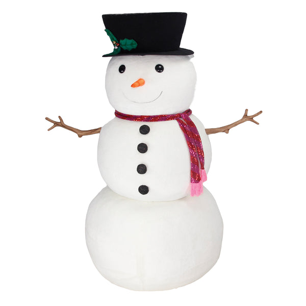 2.2m Extra Large Static Christmas Snowman Display Prop