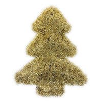Gold Jumbo Foil Covered Christmas Tree
