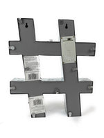 Retro Lit Hashtag Sign Battery Powered - 5