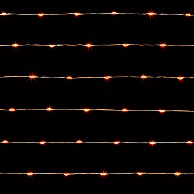 200 Vintage Gold Multi Action LED Pin Wire Battery Powered MicroBrights