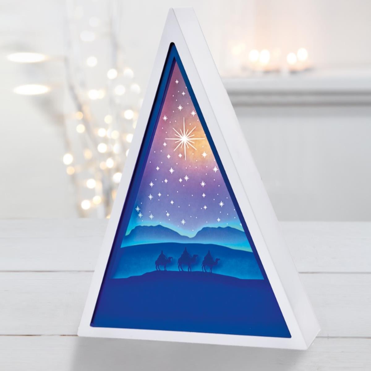 Paper Diorama Christmas Nativity Scene