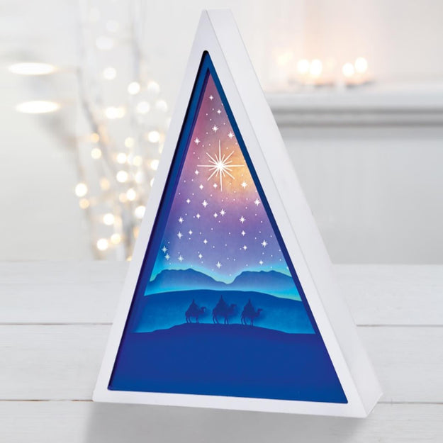 Paper Diorama Christmas Nativity Scene