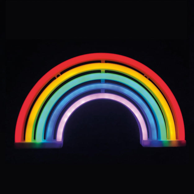 Neon Rainbow Window Light