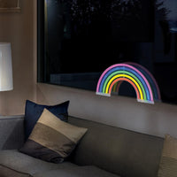 Neon Rainbow Window Light - 3