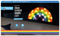 Rainbow Double Sided Battery Powered Window Silhouette Light