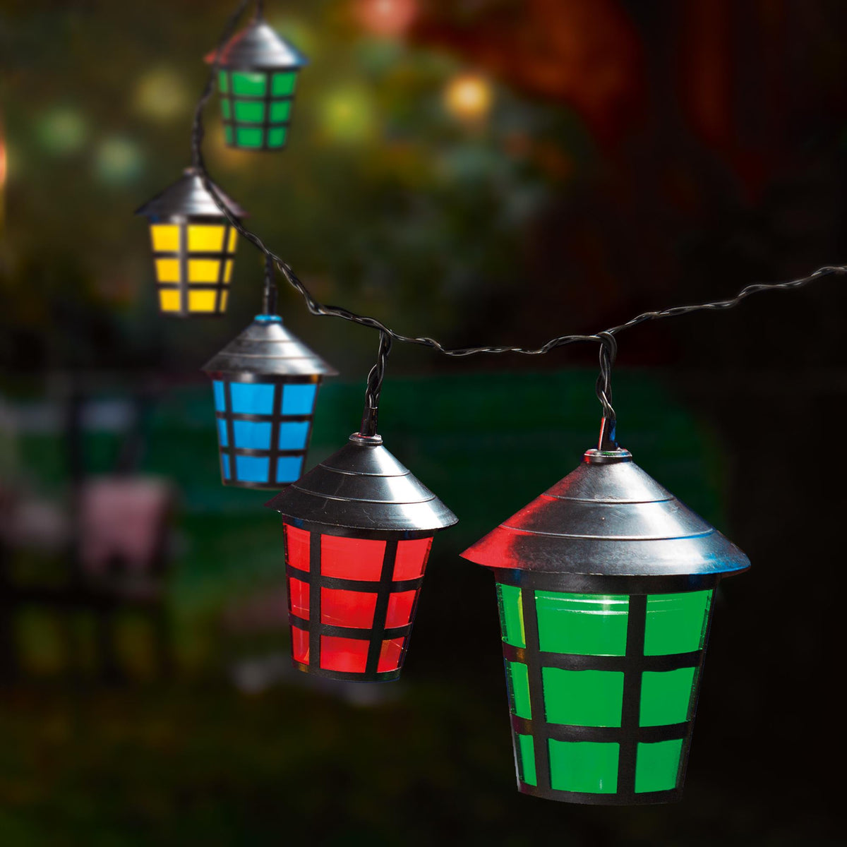 40 Multi Action Traditional LED Chasing Lantern Lights