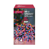 360 Rainbow Supabrights Multi Action LED String Lights with Timer