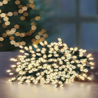 720 Warm White Supabrights Multi Action LED String Lights with Timer