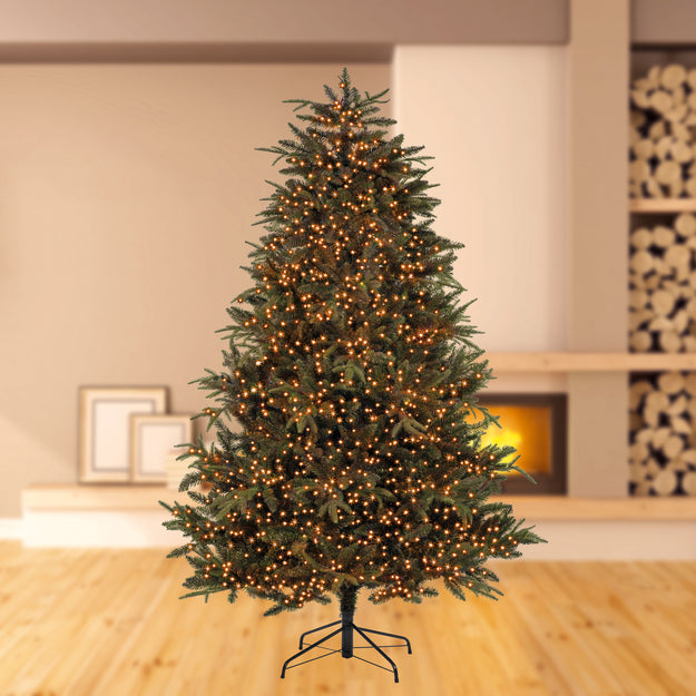 2000 Vintage Gold Treebrights Multi Action LED Lights with Timer
