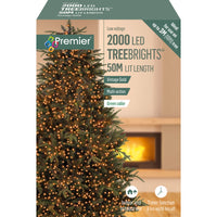 2000 Vintage Gold Treebrights Multi Action LED Lights with Timer